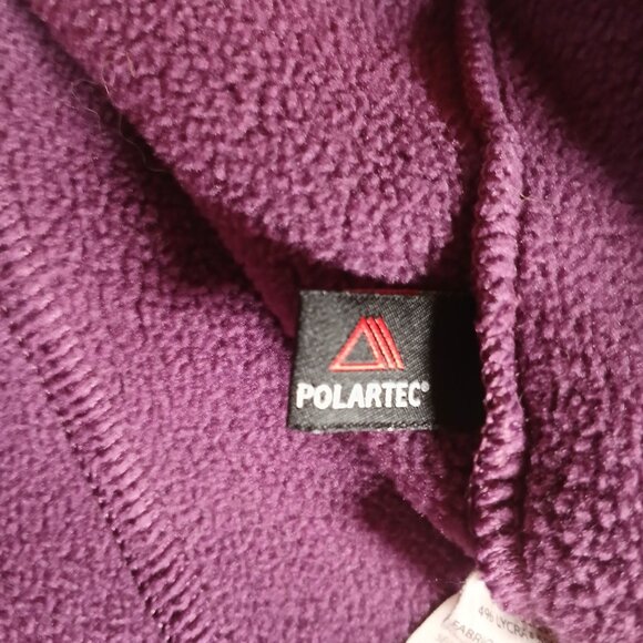 L.L. Bean Women's Full Zip Fleece Vest Size XL Warm Insulated Layer Sleeveless P - Picture 15 of 16